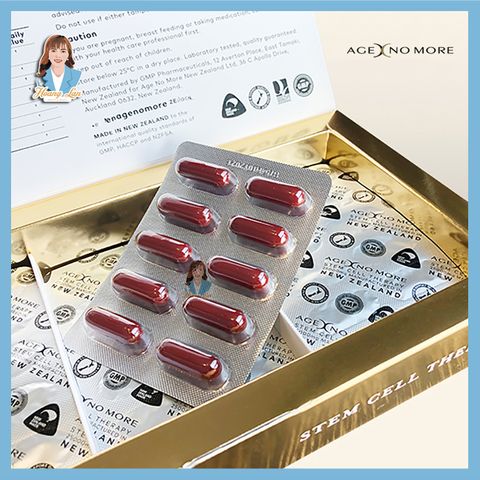 Viên uống tế bào gốc nhau thai hươu New Zealand Age No More Cervine/ Deer Placenta 20.000MG 60 viên 729762
