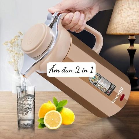 Ấm Đun Siêu Tốc Đa Năng 2in1 (Màu ngẫu nhiên) (TH440)