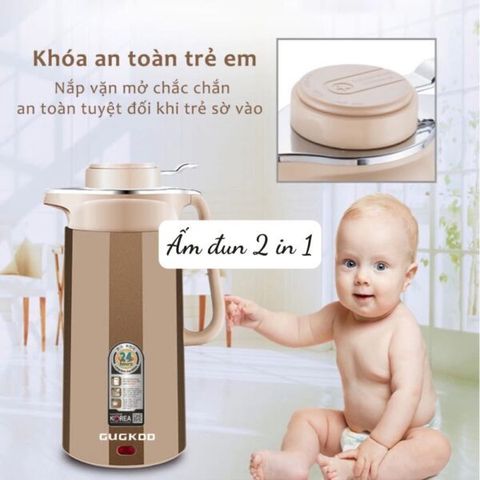 Ấm Đun Siêu Tốc Đa Năng 2in1 (Màu ngẫu nhiên) (TH440)