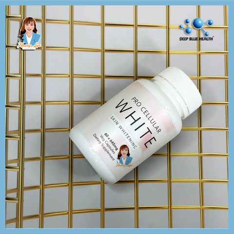Viên uống trắng da Deep Blue Health Pro Cellular White Skin Whitening 60 viên