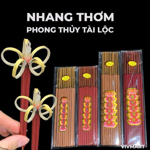 Nhang Thơm Nở Hoa 6 Cánh Phú Quý Tài Lộc Tạo Thành Bông Hoa Khi Đốt (TH447)