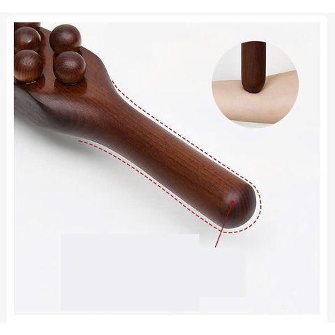 Gậy gỗ bi massage toàn thân loại 10 hạt (TH451)