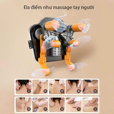 Máy Massage Cổ Vai Gáy 6D (Màu ngẫu nhiên) (TH458)