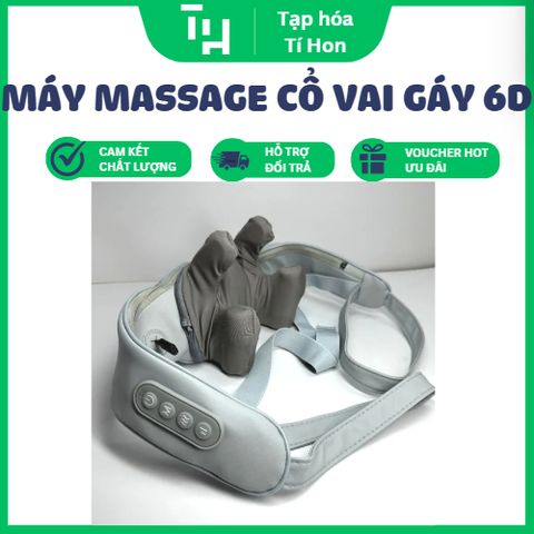 Máy Massage Cổ Vai Gáy 6D (Màu ngẫu nhiên) (TH458)