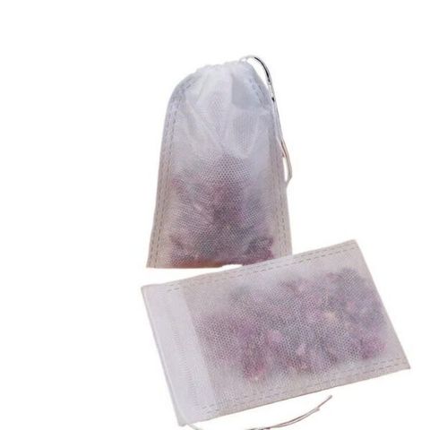 Combo 100 túi lọc đựng trà, gia vị bằng vải (TH459)