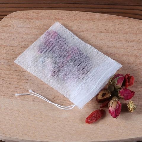 Combo 100 túi lọc đựng trà, gia vị bằng vải (TH459)