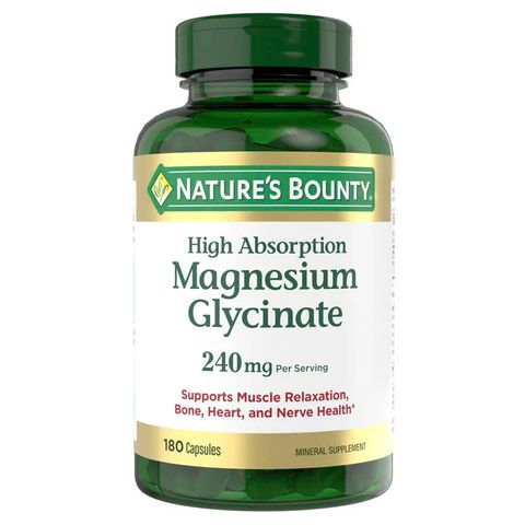 Viên uống bổ sung Magie Nature’s Bounty Magnesium Glycinate 240mg 180 viên của Mỹ 745794