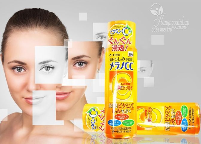 Nước hoa hồng Mentholatum Melano CC Rohto của Nhật Bản