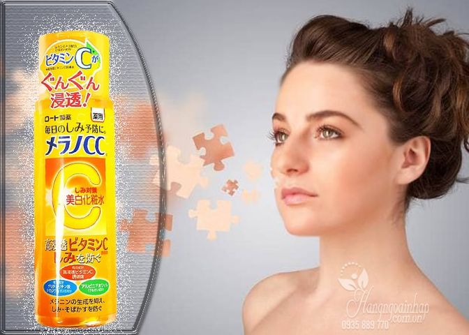 Nước hoa hồng Mentholatum Melano CC Rohto của Nhật Bản