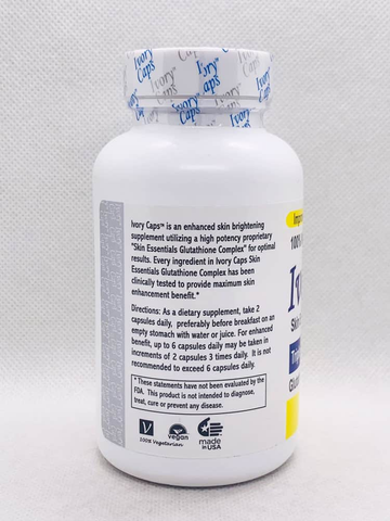 Viên uống trắng da Ivory Caps Glutathione Complex 1500mg 60 viên