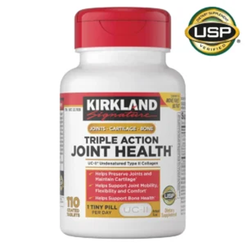Kirkland Signature Triple Action Joint Health - Hỗ trợ sức khỏe khớp - Tăng cường dịch khớp - Hỗ trợ sức khỏe xương -- Làm chậm quá trình thoái hóa App