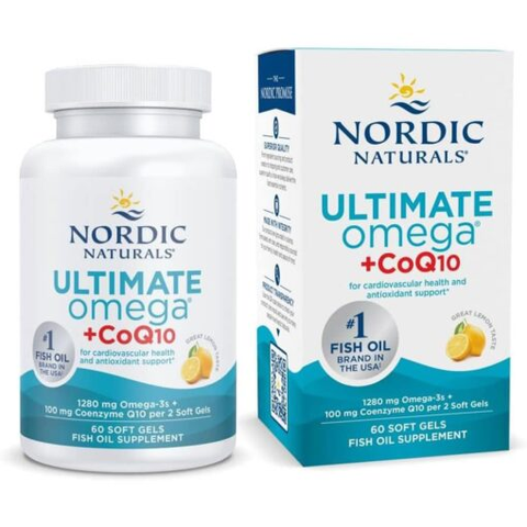 Dầu cá Omega-3 Nordic Naturals Ultimate Omega CoQ10 60 viên