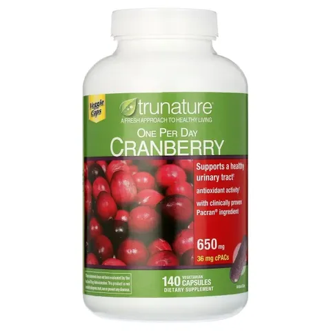 Viên uống Cranberry Trunature hỗ trợ đường tiết niệu 140 viên Mỹ