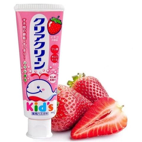 kem đánh răng Kao Kid's trẻ em 70g Nhật Bản đủ vị (bé từ 3 tuổi)