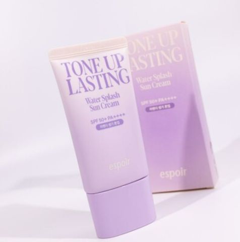 Kem Chống Nắng Espoir Water Splash Sun Cream Tone Up Lasting SPF50+ PA++++ Nâng Tone, Hiệu Chỉnh Sắc Da 50ml