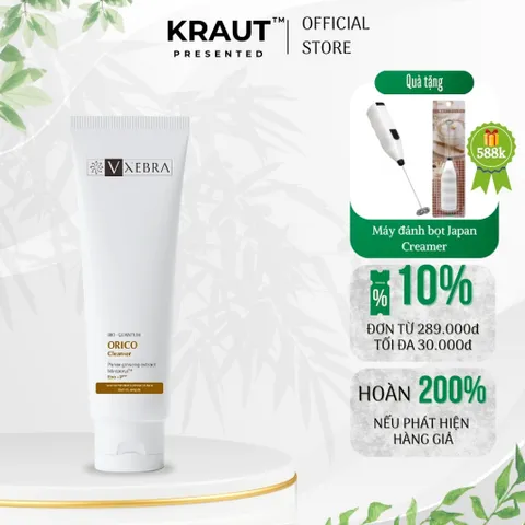 [Organic] Sữa Rửa Mặt Vxebra – Ít bọt, sạch sâu dịu nhẹ, nhẹ nhàng phù hợp mọi loại da 100mL