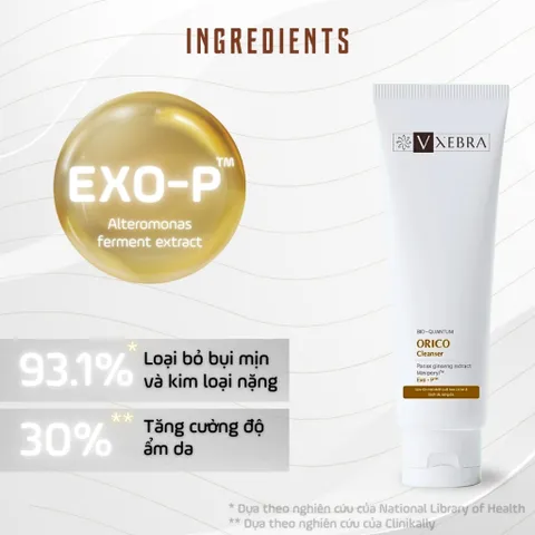 [Organic] Sữa Rửa Mặt Vxebra – Ít bọt, sạch sâu dịu nhẹ, nhẹ nhàng phù hợp mọi loại da 100mL