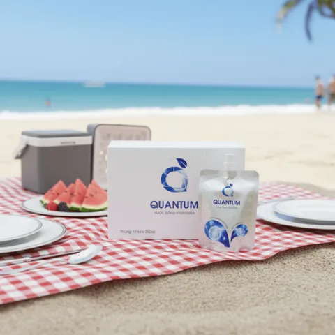 [Organic] Nước Quantum Hydrogen Ion Kiềm – Hỗ trợ cân bằng axit cơ thể, hỗ trợ thanh lọc & bù khoáng 350mL