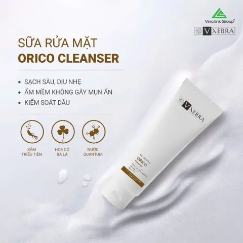 [Organic] Sữa rửa mặt Orico chứa Exo-P™ giảm mụn & làm sạch tự nhiên cho mọi loại da 120mL