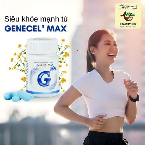 [Premium] Genecel Max: Viên nén hỗ trợ tăng cường miễn dịch, chống oxy hóa & hạn chế lão hóa 30 viên