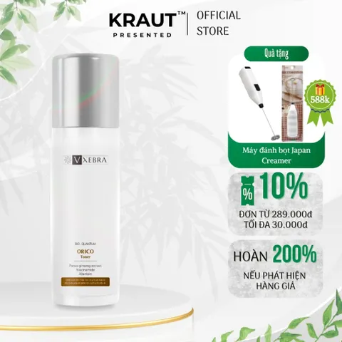 [Organic] Toner Vxebra – Hấp thụ siêu nhanh, cấp nước & dưỡng chất hiệu quả cho làn da mịn màn 120mL