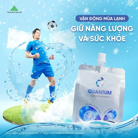 [Organic] (Siêu lời) Nước hydrogen Quantum trung hòa axit cơ thể, ngăn ngừa oxy hóa 10 bịch 350mL