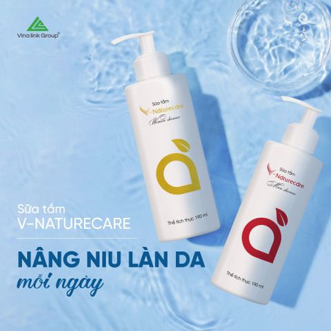 [Organic] Sữa tắm nam Vnaturecare– Sạch thoáng dầu, hương gỗ lịch lãm, không paraben & SLS 190mL