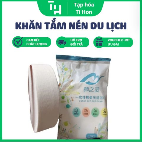 Khăn tắm nén du lịch tiện lợi (TH466)