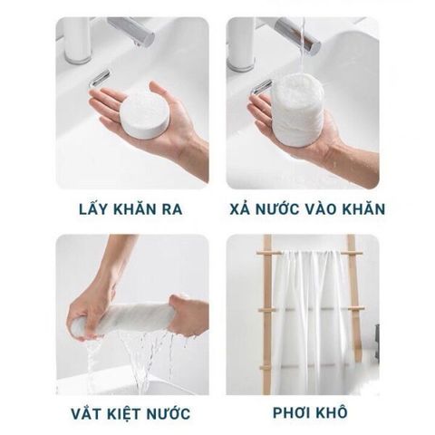 Khăn tắm nén du lịch tiện lợi (TH466)