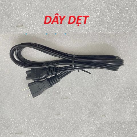 Dây Nguồn Sạc Laptop Asus - Dây 2 Chân Cắm Chất Lượng Cao, Tương Thích 100% với Máy Tính Mới 100%