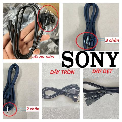 Dây Nguồn Sạc Laptop SONY Phụ Kiện Chất Lượng Cao, Mới 100% 1 Mét - Chất Lượng Tốt, An Toàn 747740