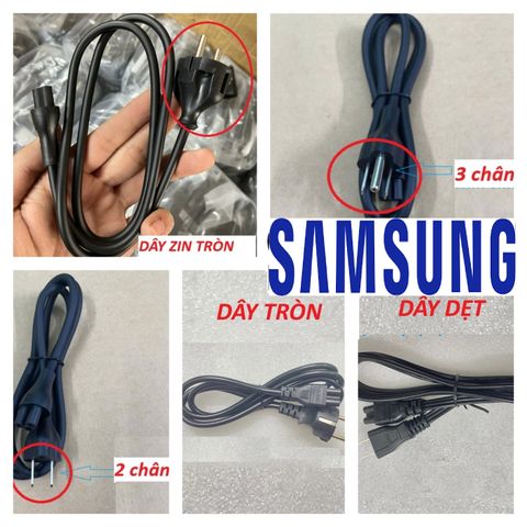 Dây Nguồn Sạc Laptop SAMSUNG Phụ Kiện Chất Lượng Cao, Mới 100% 1 Mét - Chất Lượng Tốt, An Toàn 747741