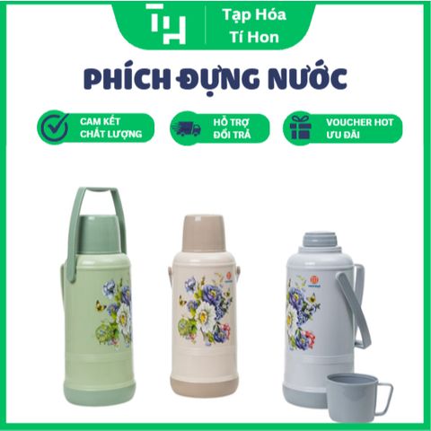 Phích Đựng Nước Việt Nhật Cao Cấp (Màu ngẫu nhiên) (TH485)