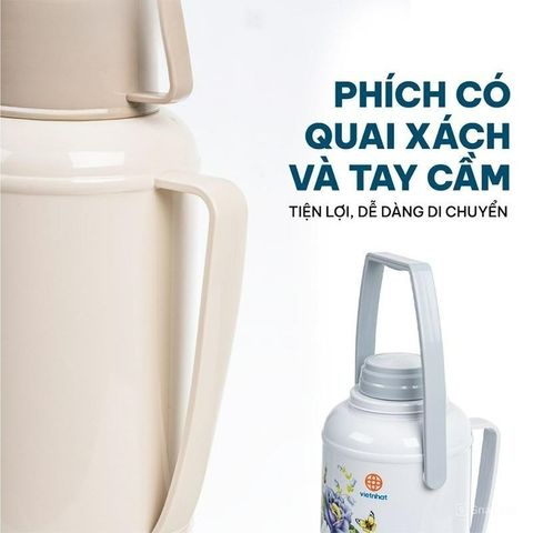 Phích Đựng Nước Việt Nhật Cao Cấp (Màu ngẫu nhiên) (TH485)