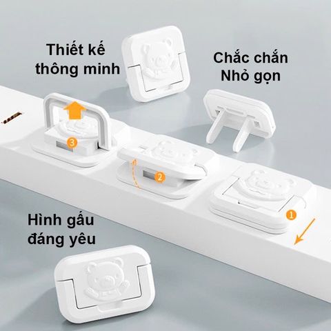 Combo 10 Nút bịt ổ điện chống giật mới (TH492)