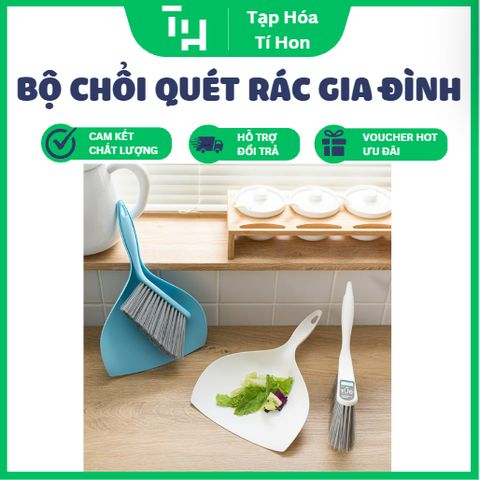 Bộ chổi quét rác gia đình size lớn (Màu ngẫu nhiên) (TH496)