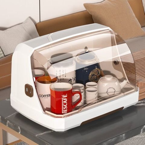 Giá đựng bình sữa, khay úp chén dĩa cao cấp có nắp đậy vệ sinh (TH500)