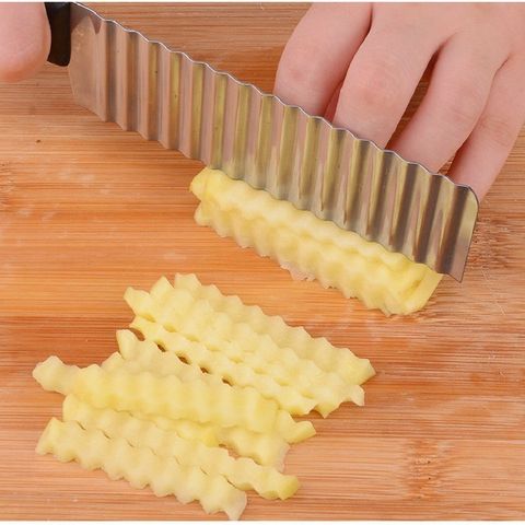 Dao thái cắt tạo hình lượn sóng rau củ quả (TH509)