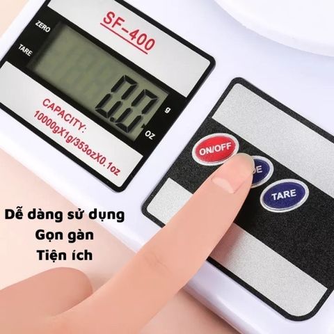 Cân tiểu ly điện tử nhà bếp SF-400 (TH515)