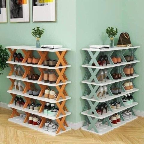 Kệ Giày 5 Tầng Chữ X Hàng đẹp (TH517)
