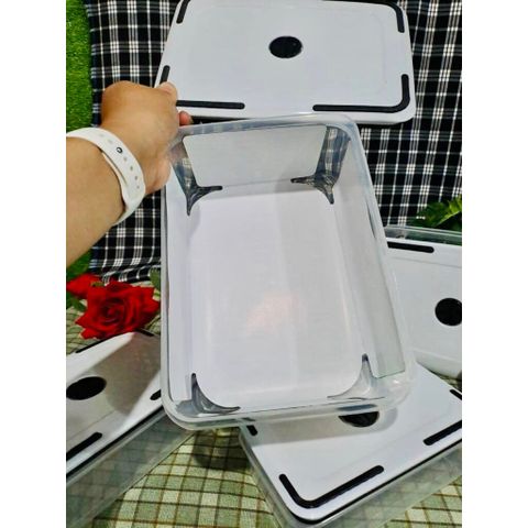 Bộ 5 hộp chữ nhật viền đen (TH520)