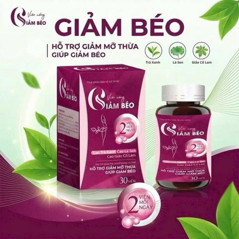 Viên uống giảm béo, giảm mỡ thừa, mỡ bụng, hàng date mới