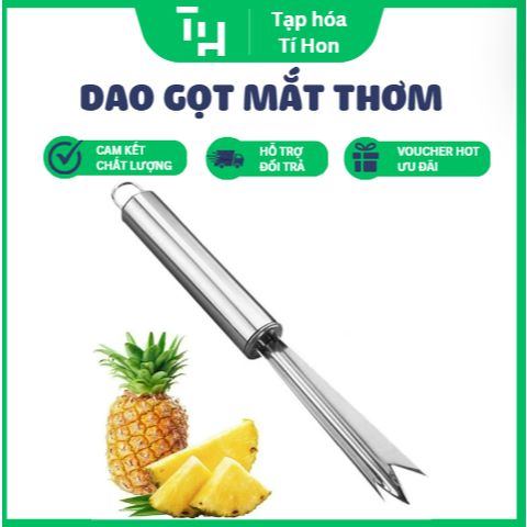 Dao gọt mắt thơm bằng inox cao cấp (TH536)