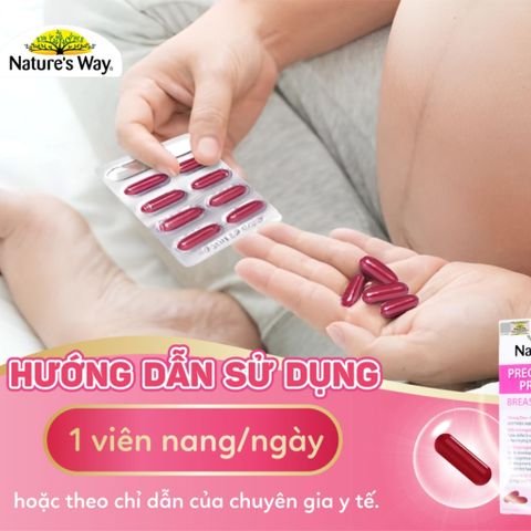 Nature’s Way PreConception Pregnancy Breastfeeding Plus Vitamin Cho Phụ Nữ Trước & Sau Thai Kỳ