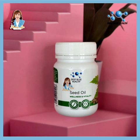 Viên uống tinh dầu HGD New Zealand Deep Blue Health Seed Oil 60 viên - Nhập khẩu chính hãng 