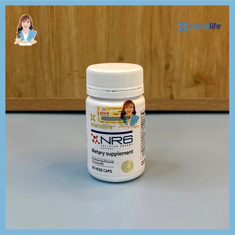 Viên uống tăng cường NAD+ tự nhiên, tăng tuổi thọ New Zealand Xtend Life NR6 Cellular Energy 30 viên