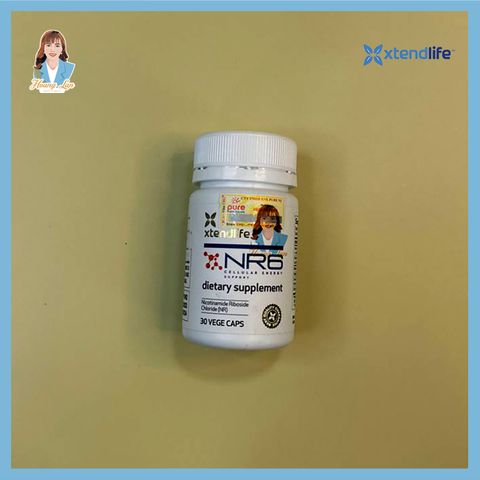 Viên uống tăng cường NAD+ tự nhiên, tăng tuổi thọ New Zealand Xtend Life NR6 Cellular Energy 30 viên