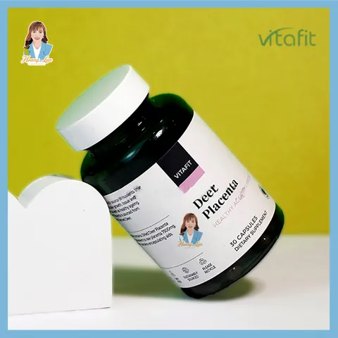 Viên uống nhau thai hươu hỗ trợ sức khỏe và đẹp da New Zealand VitaFit Deer Placenta 30 viên
