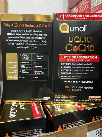 QUNOL LIQUID COQ10 Nước uống bổ tim mạch 900ml