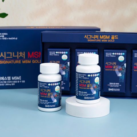 VIÊN UỐNG MSM GOLD HÀN QUỐC – CHĂM SÓC XƯƠNG KHỚP TOÀN DIỆN